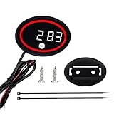 Orologio per moto mini, display a LED impermeabile, indicatore di tensione per moto, per uomini e donne, adolescenti appassionati di ciclismo, spostamenti urbani e viaggi