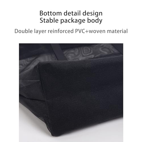 Bolso de ducha grande de malla portátil y de secado rápido miniatura 4