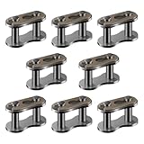 CQSPMOTO 8pcs 520 Chain Master Link Replacement Heavy Duty Chain Connector Links for Motorcycle Dirt Bike 50cc 70cc 90cc 110cc 125cc ATV Quad