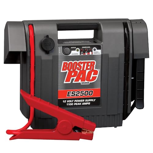 Clore Automotive Booster PAC ES2500 1100 Peak Amp 12V Jump Starter 900 Amps