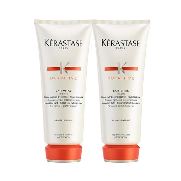 Kerastase Nutritive Duo Pack: Lait Vital Conditioner For Normal to Slightly Dry Hair 200ml x 2