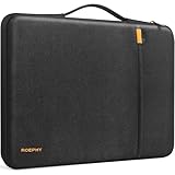 【Protection idéale pour PC portable 14-15 pouces】Cette housse spacieuse, avec ses dimensions intérieures précises (35,5 x 25,5 cm), offre un maintien sûr et ajusté pour la plupart des ordinateurs portables 14 à 15 pouces. Son profil mince (dimensions extérieures : 36,5 x 26,5 x 2,5 cm) allie une protection optimale à un design moderne et portable.