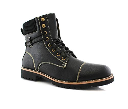 Finding the Best in Slot Range Boots for Your Style 14 Polar Fox Nicholas MPX808570 Mens Classic Lace-up Combat Boots Black 7.5
