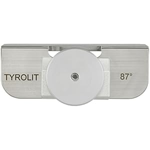 TYROLIT Life Ski And Snowboard – Smerigliatrice per Bordi in Acciaio Inox con Angolo di levigatura 87° – Edge Tuner per la tavola da Neve e Gli Angoli più affilati Come dal Servizio Sci