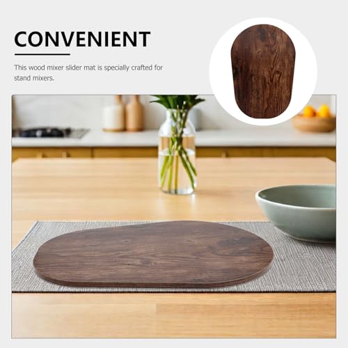 Base de madera para batidora de 6-7 qt Toyvian con esquinas redondeadas 4
