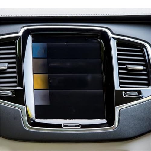 Verre trempé 8,7 pouces anti-rayures pour écran GPS XC90 S90 2015-2020
