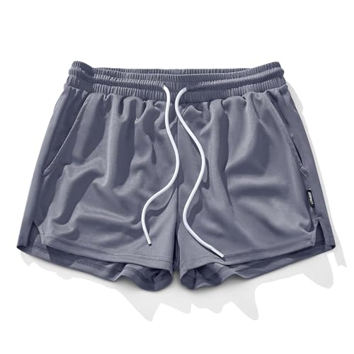 Short de course à pied homme AIMPACT léger séchage rapide avec poches short de running 7.6 cm