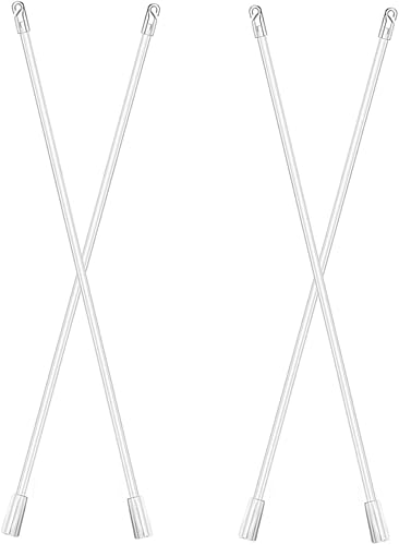 Varita ciega, 4 piezas de varilla veneciana, persianas venecianas para el hogar, mini accesorios, persianas verticales, piezas de repuesto para