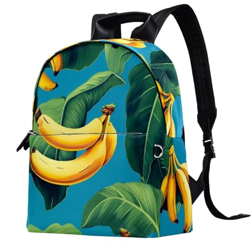 Petit sac à dos feuilles tropicales pour vos excursions et weekends prolongés