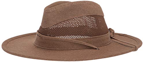 Henschel Hiker Sea Dream Crushable Cotton Duck Hat, Earth, Large