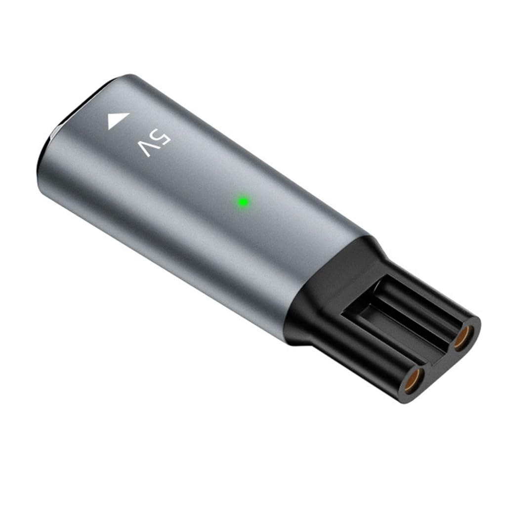 Elnwnnkc Shaver Charging Adapters Cable Type C Charging Connectors Adapters USB C Shaver Charging Cord