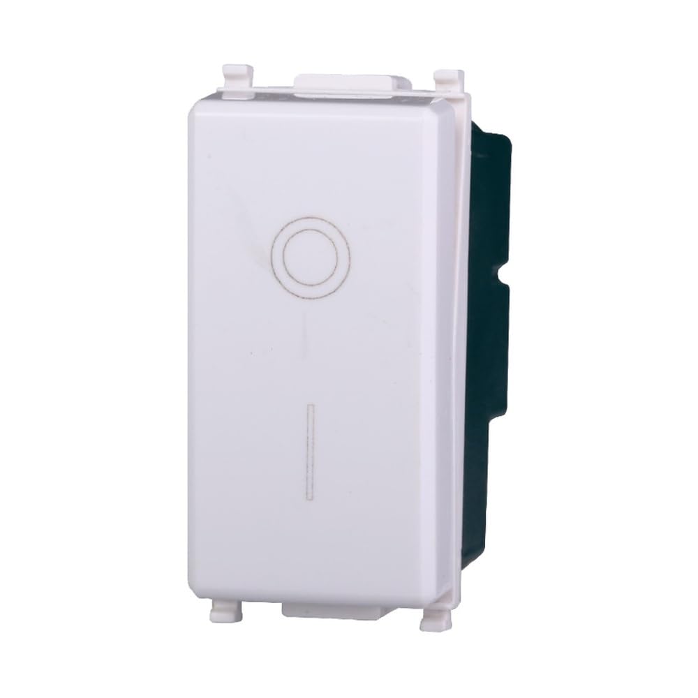 IXTRIMA Interruttore bipolare 2P 16A compatibile plana colore bianco EV0402