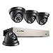 Produktbild ZOSI 1080P HD CCTV Überwachungssystem Videoüberwachung Set 8CH 4in1 H.265+ DVR mit 4 Outdoor 2MP Dome Überwachungskamera, 24M IR Nachtsicht, ohne Festplatte