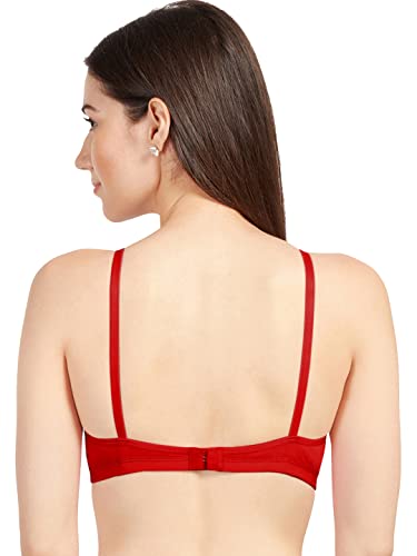 Image of SONARI Omania Womens Non-Padded Cotton Polyester Bras - Solid, Non-Wired, Medium Coverage, Hand Washable (Pack of 2)