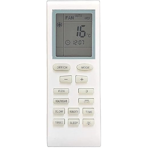 KUWAI AC Remote Compatible for Lloyd AC Remote 15 ton Non i