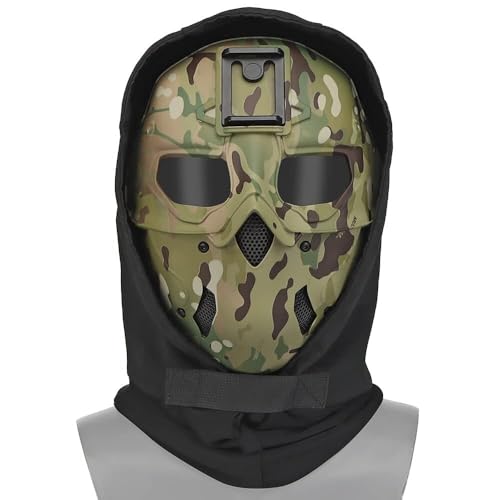 Masque complet CS tactique pour entraînement airsoft et rassemblement cosplay