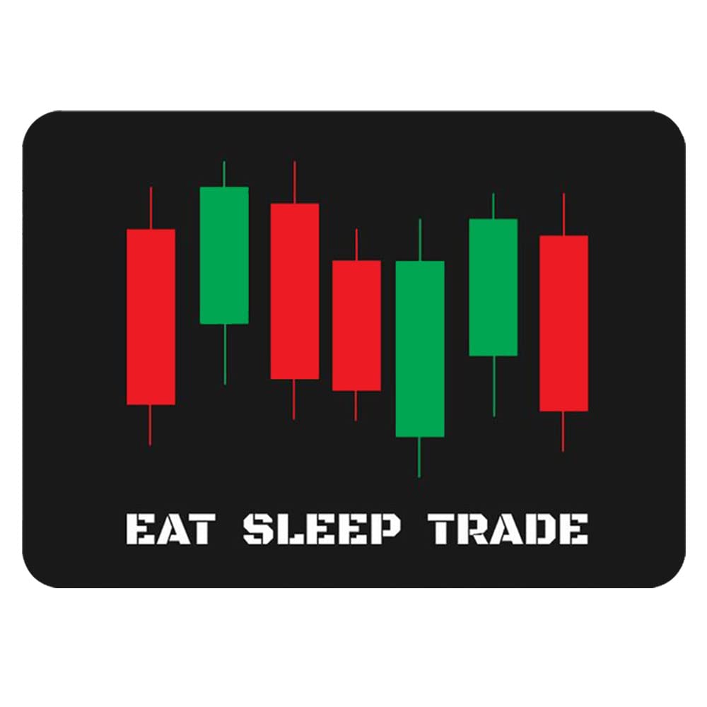 Eat Sleep Trade Candlestick Pattern Trading Designer Mouse pad for Option Traders | Stock Market 3 MM AMZMP0047 (Multicolor) (B09WKQQ6P8) Amazon Price History, Amazon Price Tracker