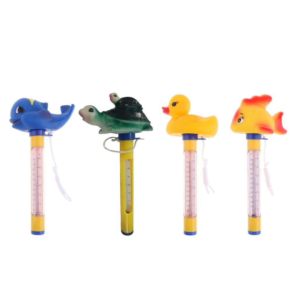 ECOMISTIQ® Swimming Pool Spa Thermometer Floating Water Temperature with Rope Whales|Home & Garden | Yard Garden & Outdoor Living | Pools & Spas | Pool Chemicals & Testing-image-16
