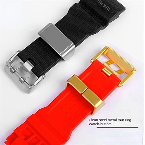 Bracelet montre résine finition agate de qualité supérieure 24mm