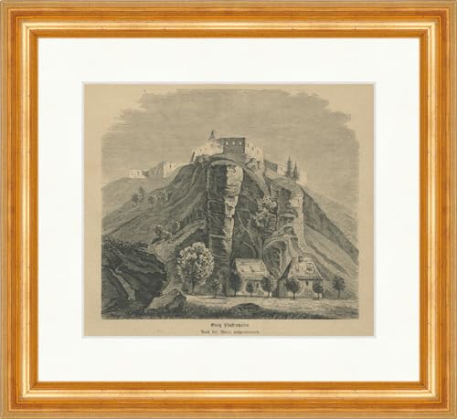 Gravure sur bois de la Schweppermannsburg pour décorer un bureau chic