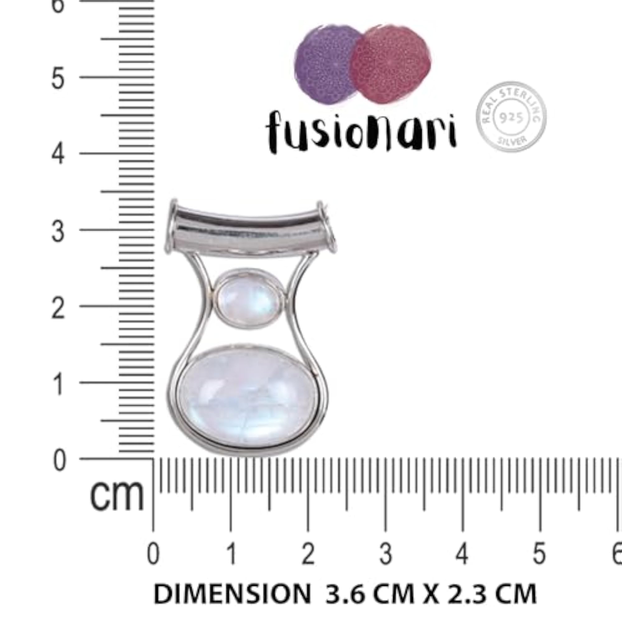 925 Sterling Silver Necklace with Natural Ruby Gemstone