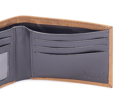 CAT Men's Leather Bifold Wallet4