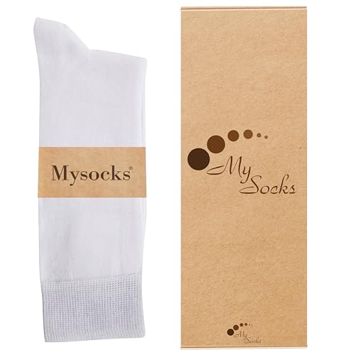 Image of Mysocks Unisex Extra Fine Combed Cotton Crew Socks |5 Pairs Set | Seamless Toe | Make Your Steps Enjoyable