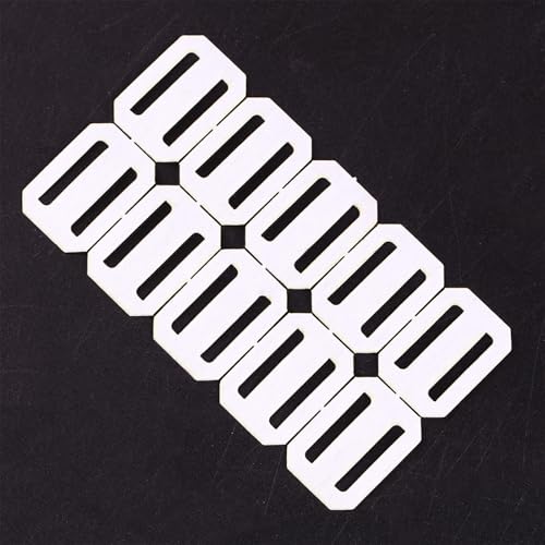 20 piezas bisagras de papel de nylon para modelos de aviones miniatura 3