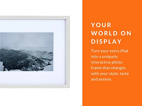 Iframe (Black) – Turn Your Ipad Into A Beautiful Interactive Digital Picture Frame – Perfect At Home Or Work - Includes Table Stand And Wall Mount For All 9.7” Ipads #TOP1