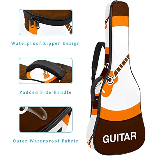 Hondank Housse de protection épaisse en éponge imperméable pour guitare acoustique, électrique, basse, guitare classique… - Les Beatles, Paul McCartney, John Lennon, RIngo Starr, George Harrison Hondank Housse de protection épaisse en éponge imperméable pour guitare acoustique, électrique, basse, guitare classique… – Image 5