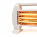Imagen de THINIA HOME Estufa de Cuarzo Blanco 1200W Radiador Eléctrico Barras de Cuarzo Horizontales