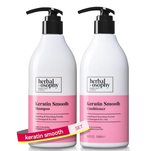 Herbalosophy Keratin Shampoo and Conditioner Set