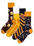 Many Mornings Unisex Socken Handwerker Bier - 2 Paar Socken - 35-38