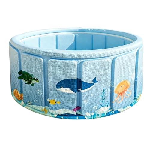 Mini Pataugeoire Pliante - Bassin Transportable Avec Vidange Facile | Accessoire Rafraichissement Pour Animal, Fanny, Lapin | Id