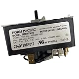 GLOB PRO SOLUTIONS 234D1296P017, NORM PACIFIC MODEL TMD1TM26 4248297 Dryer Timer compatible with GE, Kenmore, General Electric Laundry Stackable TMD1TM26