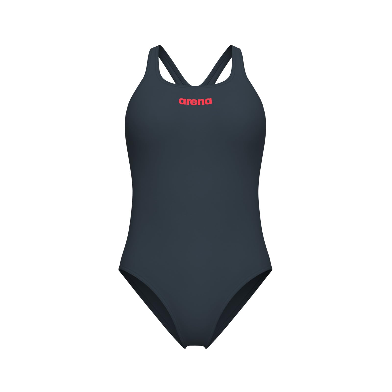 ARENA Solid Swim Pro Team Damen-Badeanzug, Schnelltrocknender, Sportlicher Schwimmanzug aus MaxLife Eco-Gewebe mit Maximaler Chlorbeständigkeit und UPF 50+ UV-Schutz