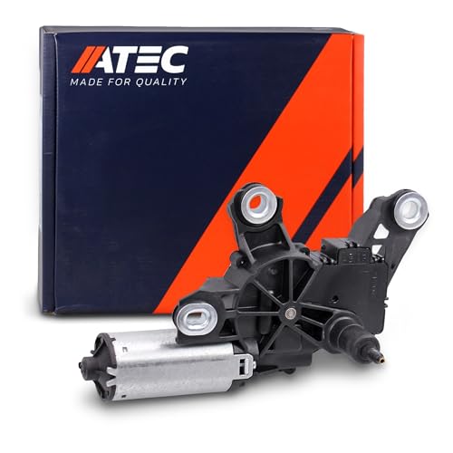ATEC Germany Scheibenwischermotor 12v hinten, Heckscheibenwischermotor Kompatibel mit A udi A3 (8P1),A3 Sportback (8PA),A4 B6 Avant (8E5),A4 B7 Avant (8ED),Q5 (8RB),Q7 (4LB)