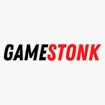 Gamestonk GME Gamestop stonks Sticker Vinyl Decal Waterproof Bumper Sticker Laptop Window 5"