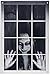 Accessoires de günstig Kaufen-Halloween Deko Innen Garten Accessoires Party Helloween Gruselig Fensterbilder Horror Fensterdeko Gartendeko Haustür Dekoration Outdoor Geister Zubehör Decoration Türdeko Horror Spielzeug Tür