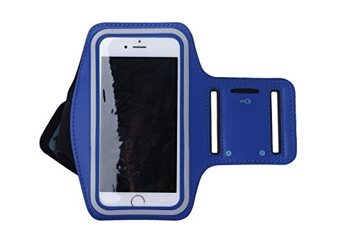 Brg Technology Co/Gym Workout Armband Bike Cycle Jogging Running Exercise/Defender Cases With Key Pocket /For Iphone 6 (4.7) /Multiple Color (Blue) #TOP1