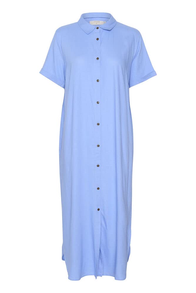 Cream Crventa-Maglietta Lunga Vestito da Donna