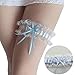 SPONGL Wedding Thigh Garter Crystal Bow Leg Garter Adjustable Cosplay Accessory Thigh Chain Comfortable Fashion Legwear