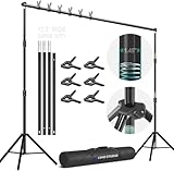 LimoStudio, 12ft (W) x 10ft (H) Backdrop Muslin Support Structure System Strong and Stable 1.4