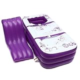 Bañera plegable: La bañera es blanda, plegable, duradera y aislada. La bañera plegable es de tamaño grande y cómoda para tomar el baño. para mantenerte caliente durante mucho tiempo y disfrutar del lujo de sumergirte en la bañera durante mucho tiempo.