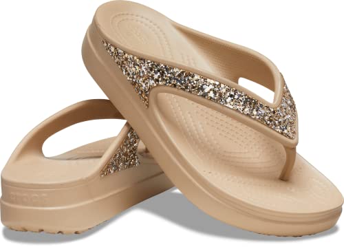 Image of Crocs womens Sloane Glitter Flip