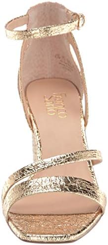 Franco Sarto Womens Atessa Gold Ankle Straps 9.5 M Review | Image 1