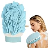 AOOHA Gant Exfoliant Corps, Gants de Gommage, Éponge Luffa, Corps Et Visage, Élimine les Cellules Mortes de la peau et Hydrate, pour Douche et Soins, pour Hommes et Femmes