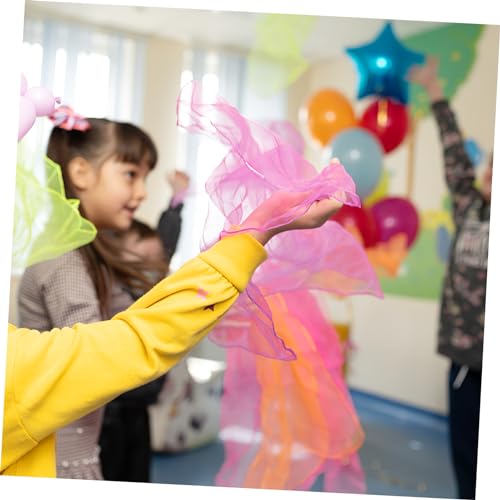 Bufanda de baile de 21 piezas para niños pequeños en actividades rítmicas escolares 7