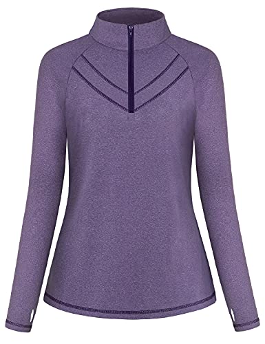 Vindery Camisa feminina de secagem rápida, para ioga, treino, atlética, academia, caimento solto, 2#