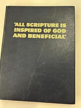 Hardcover All Scripture is Inspired of God and Beneficial Book